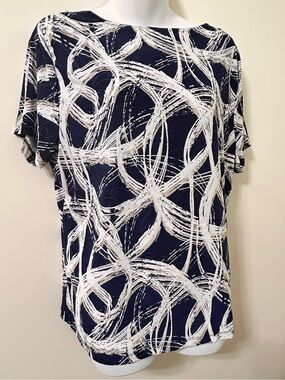 JM Collection Women’s Short Sleeve Top size PXL